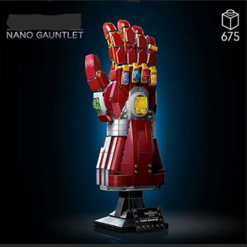 Zestaw Klocków Marvel Avengers Nanorękawica 675 Elementów Prezent Jak Lego