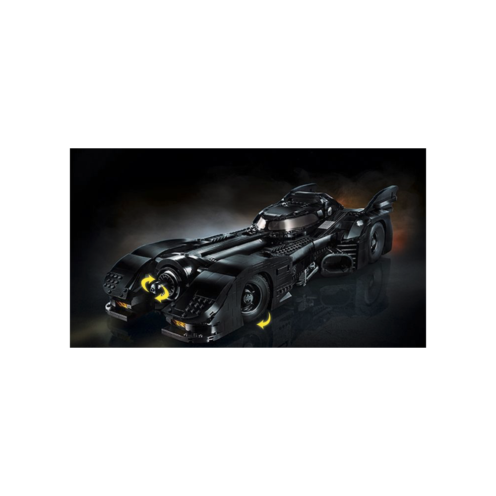 Klocki Konstrukcyjne 1989 Batmobile Pasuje do LEGO 16139
