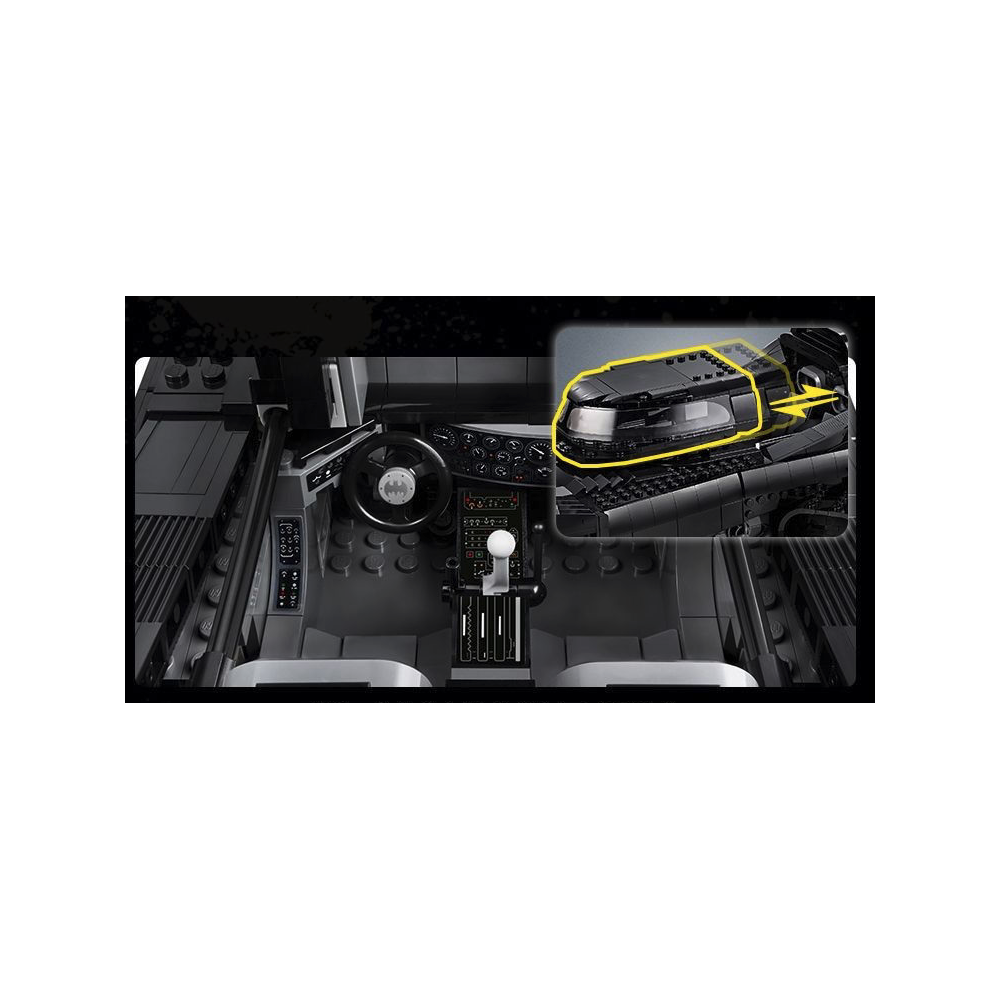 Klocki Konstrukcyjne 1989 Batmobile Pasuje do LEGO 16139