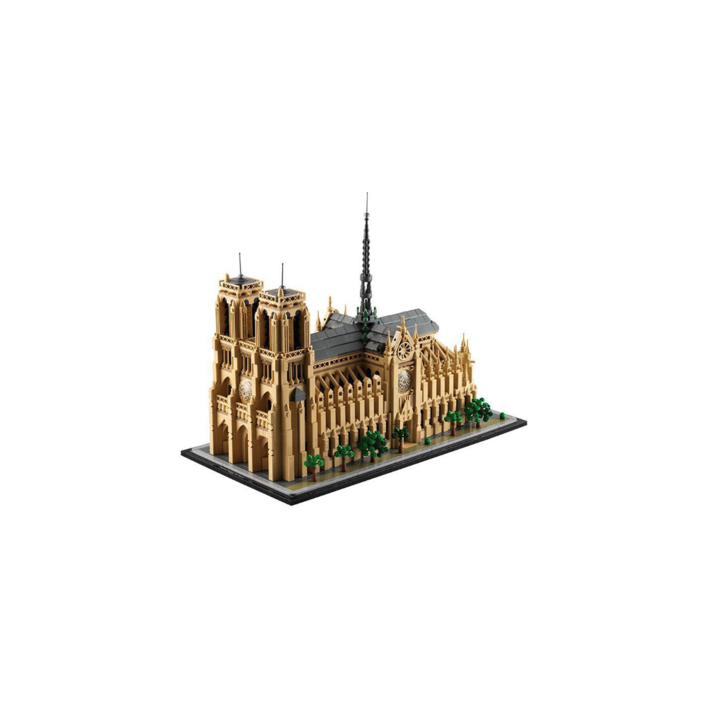 Klocki Konstrukcyjne Notre‑Dame w Paryżu Pasuje do LEGO 21061