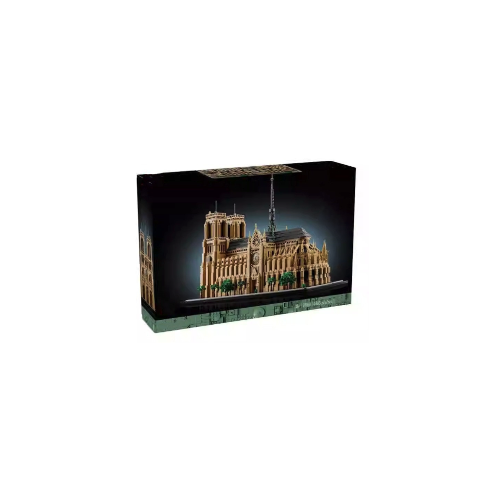 Klocki Konstrukcyjne Notre‑Dame w Paryżu Pasuje do LEGO 21061