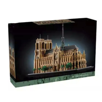 Klocki Konstrukcyjne Notre‑Dame w Paryżu Pasuje do LEGO 21061