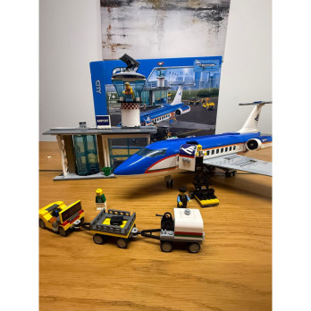 Klocki Samolot Terminal Pasażerski Lotnisko Jak LEGO