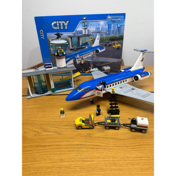 Klocki Samolot Terminal Pasażerski Lotnisko Jak LEGO