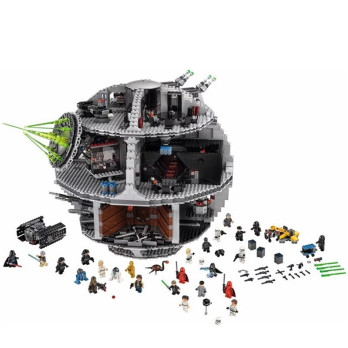 Zestaw Klocków Star Wars Gwiazda Śmierci Figurki Jak Lego