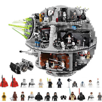 Zestaw Klocków Star Wars Gwiazda Śmierci Figurki Jak Lego