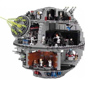 Zestaw Klocków Star Wars Gwiazda Śmierci Figurki Jak Lego