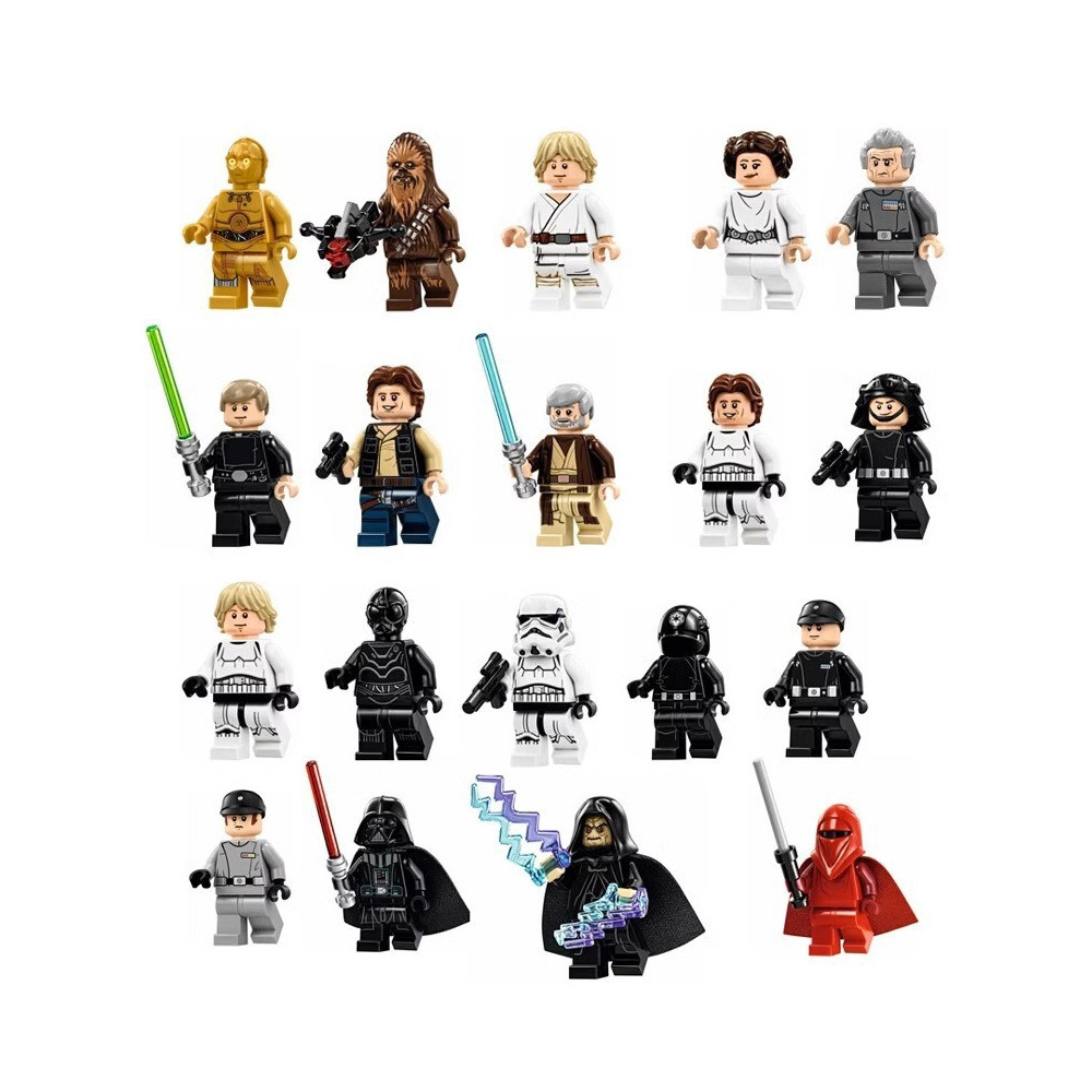 Zestaw Klocków Star Wars Gwiazda Śmierci Figurki Jak Lego