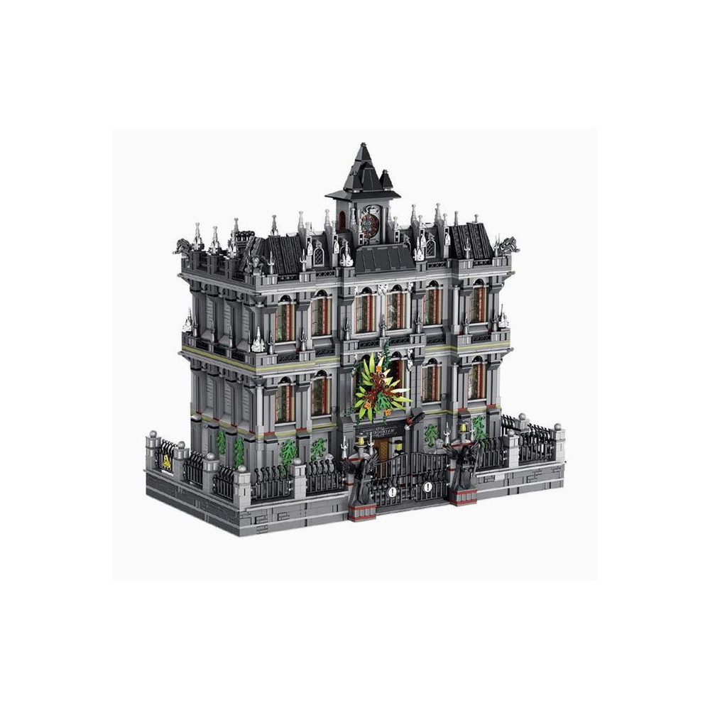 Klocki Konstrukcyjne Szpital Lunatic 3-poziomowy Jak LEGO