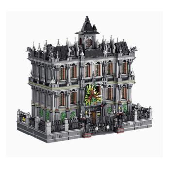 Klocki Konstrukcyjne Szpital Lunatic 3-poziomowy Jak LEGO