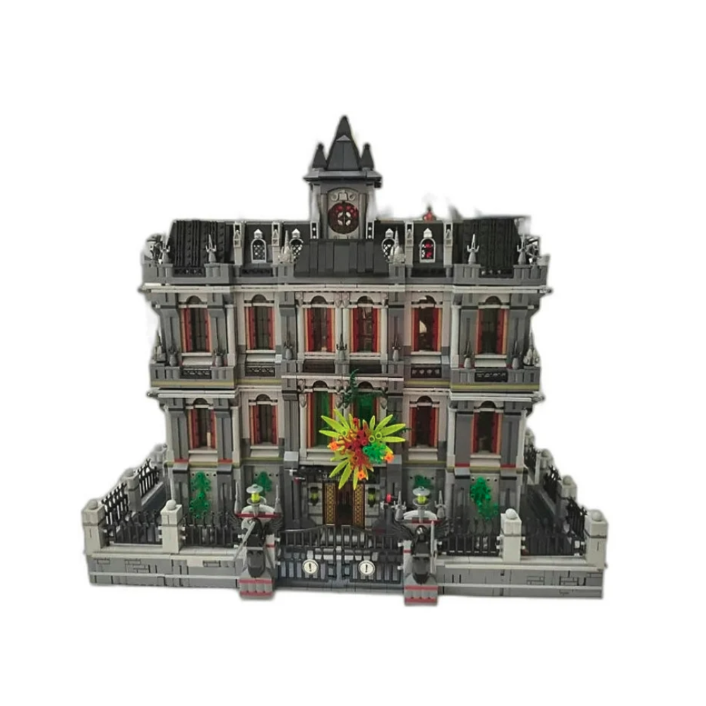 Klocki Konstrukcyjne Szpital Lunatic 3-poziomowy Jak LEGO