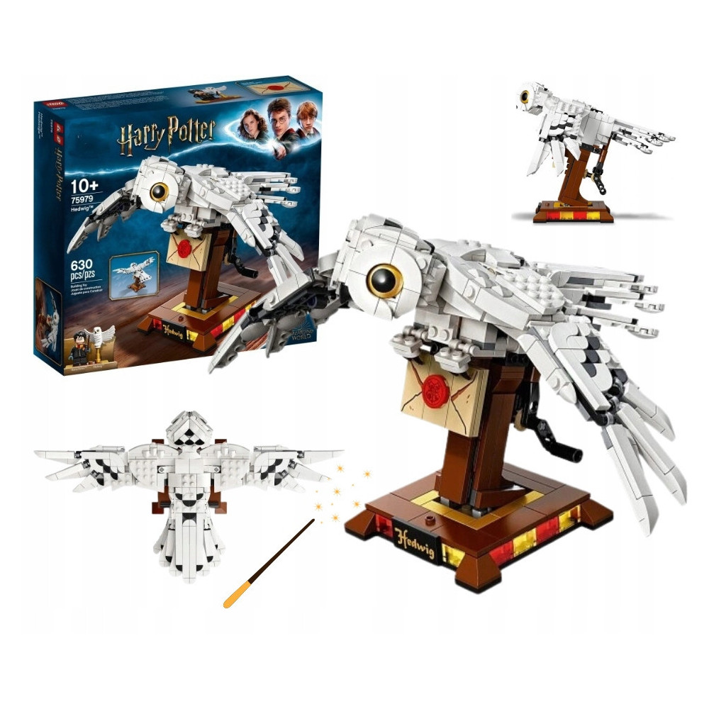 Klocki Konstrukcyjne Harry Potter Hedwiga 630 El Jak Lego