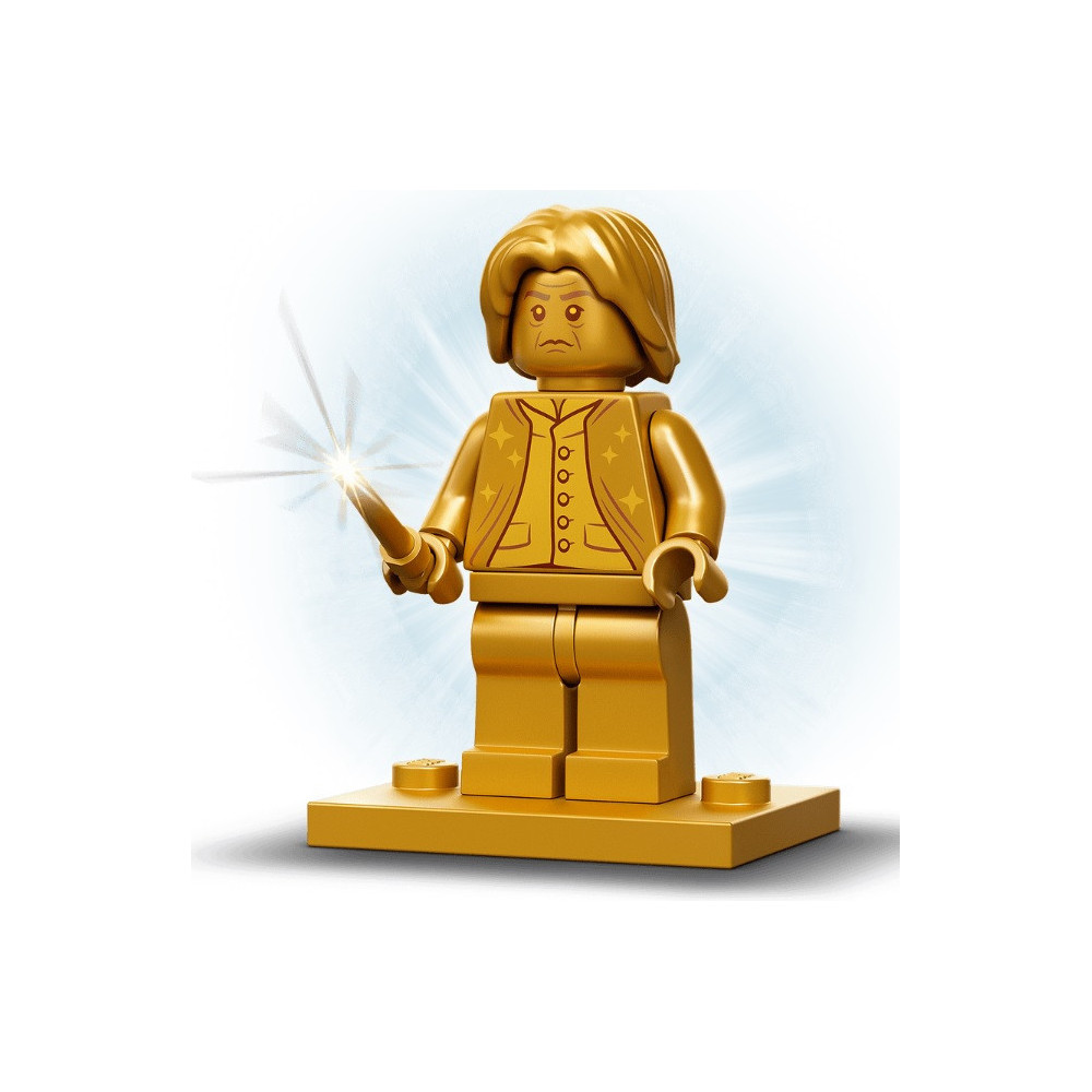 Klocki Konstrukcyjne Hogwart Gra W Szachy Dla Czarodziejów pasuje do Lego