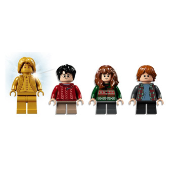 Klocki Konstrukcyjne Hogwart Gra W Szachy Dla Czarodziejów pasuje do Lego