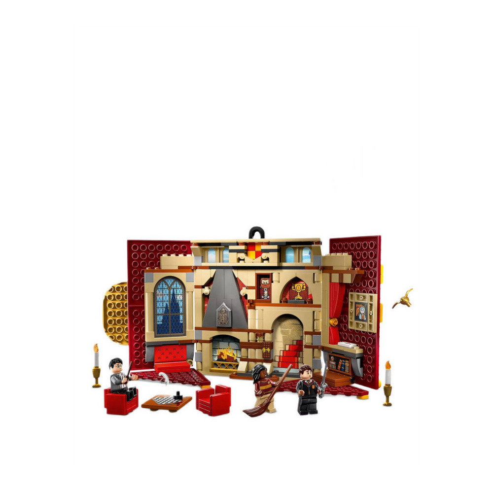 Klocki Konstrukcyjne Flaga Gryffindor Harry Potter Jak Lego