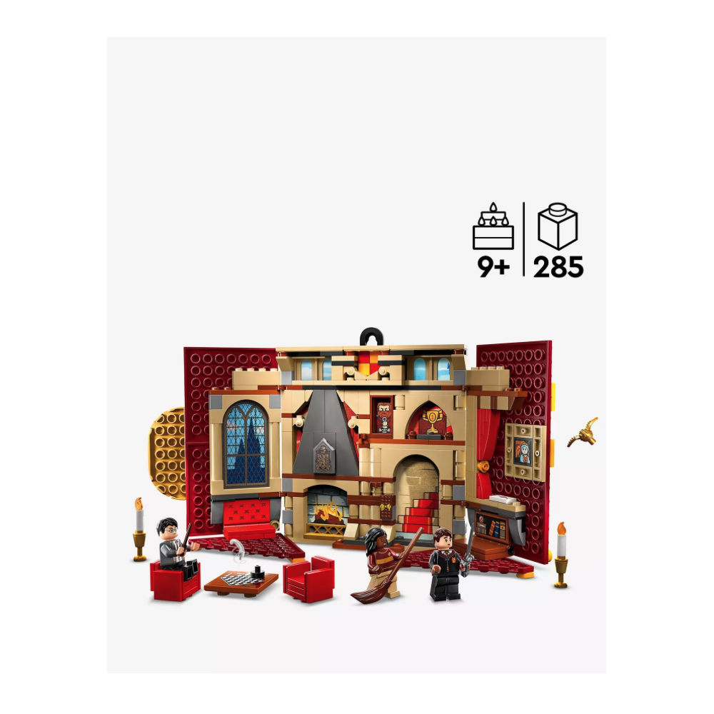 Klocki Konstrukcyjne Flaga Gryffindor Harry Potter Jak Lego