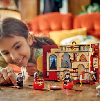 Klocki Konstrukcyjne Flaga Gryffindor Harry Potter Jak Lego