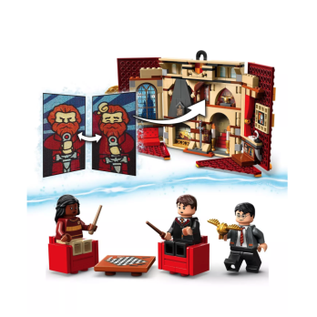 Klocki Konstrukcyjne Flaga Gryffindor Harry Potter Jak Lego