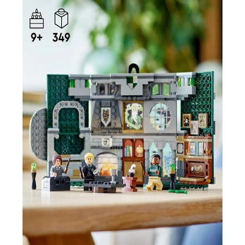 Klocki Konstrukcyjne Harry Potter Flaga Slytherinu Pasuje do Lego