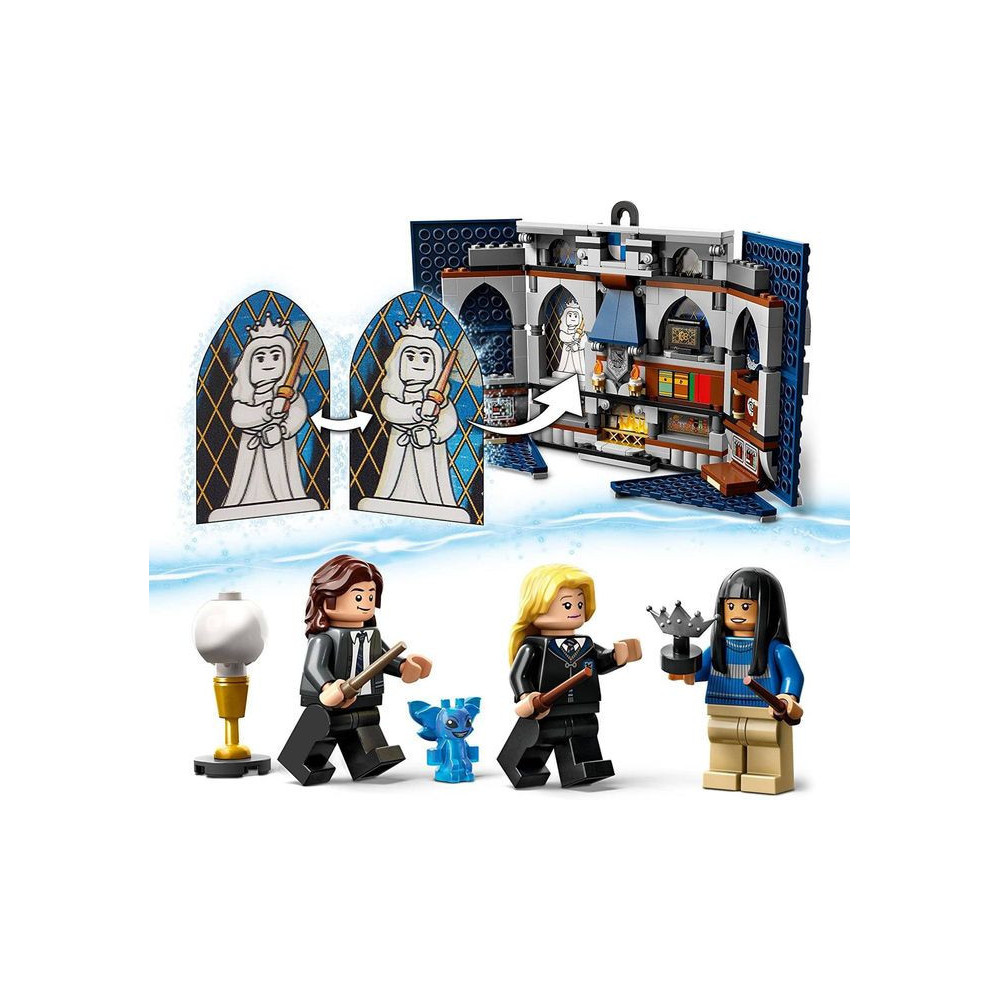 Klocki Konstrukcyjne Harry Potter Flaga Ravenclawu Jak Lego