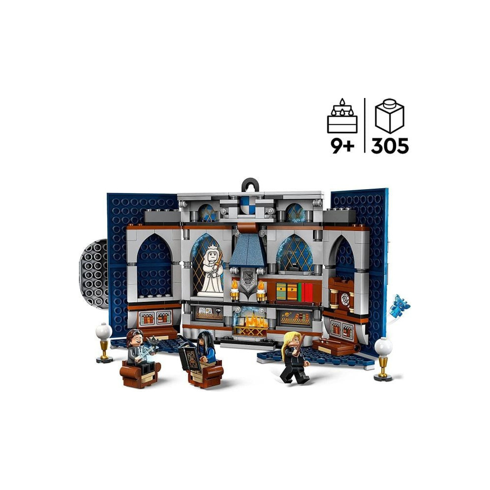 Klocki Konstrukcyjne Harry Potter Flaga Ravenclawu Jak Lego