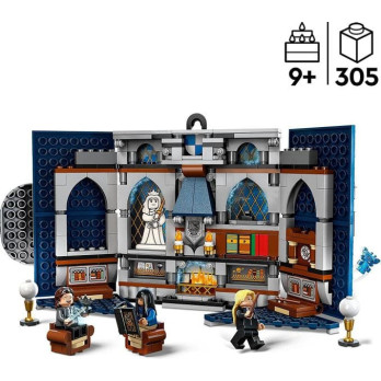 Klocki Konstrukcyjne Harry Potter Flaga Ravenclawu Jak Lego