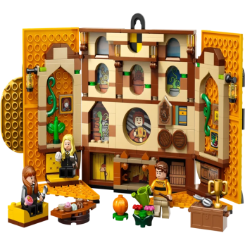 Zestaw Klocków Harry Potter Sztandar Domu Hufflepuff Jak Lego