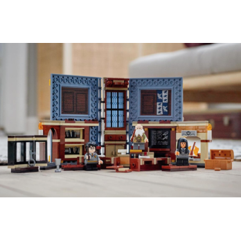 Zestaw Klocków Harry Potter pasuje do Lego Zajęcia z zaklęć i uroków