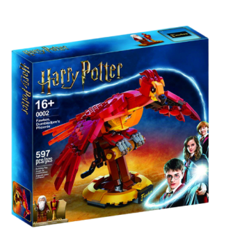 Zestaw Klocków HARRY POTTER Feniks Dumbledore'a Pasuje do Lego