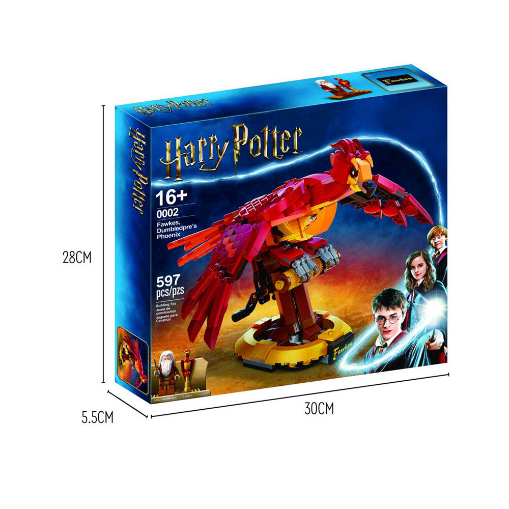 Zestaw Klocków HARRY POTTER Feniks Dumbledore'a Pasuje do Lego