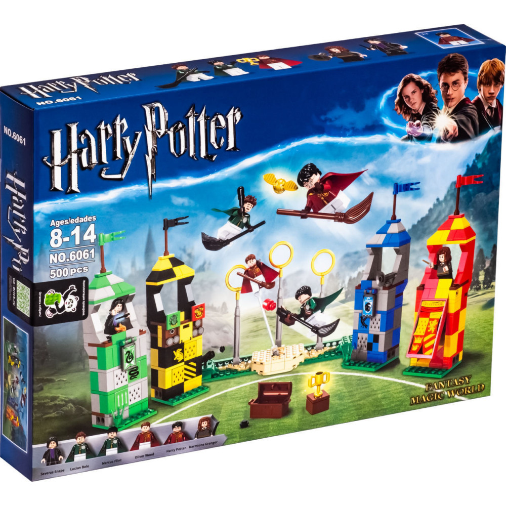 Klocki Zestaw Do Budowania Mecz HARRY POTTER Pasuje do LEGO