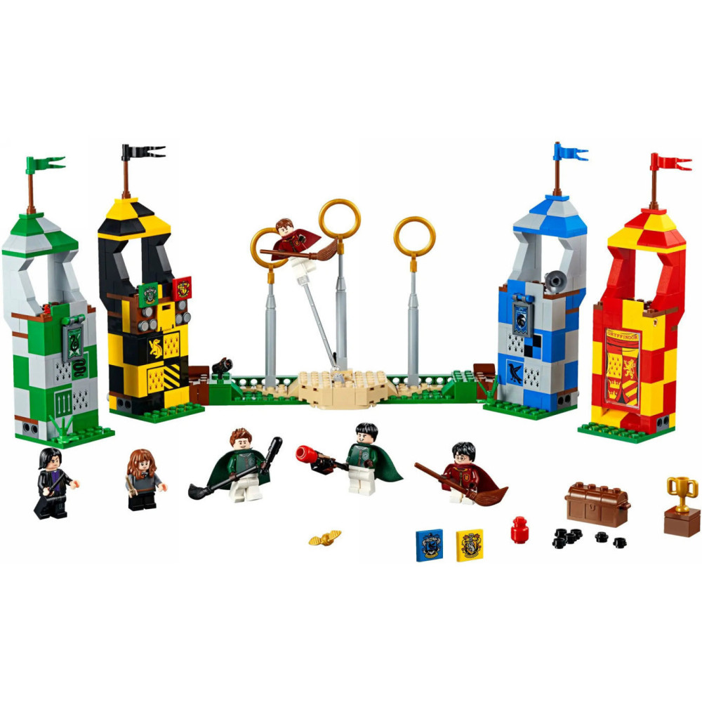Klocki Zestaw Do Budowania Mecz HARRY POTTER Pasuje do LEGO