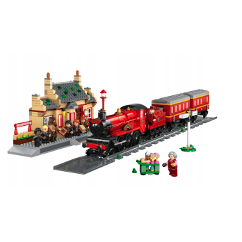 Klocki HARRY POTTER Express Pociąg Stacja Hogsmeade Pasuje do Lego