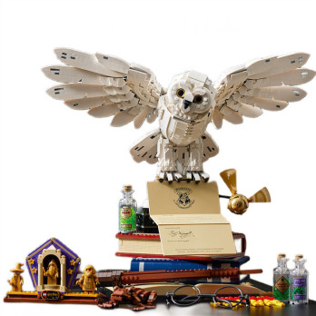 Klocki Konstrukcyjne HARRY POTTER Magiczna Sowa Hedwiga Jak Lego