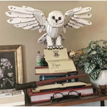 Klocki Konstrukcyjne HARRY POTTER Magiczna Sowa Hedwiga Jak Lego