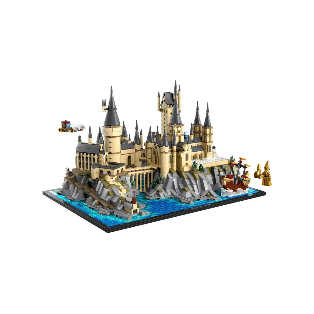 Klocki Zestaw Klocków Zamek Hogwart I Błonia HARRY POTTER Jak Lego