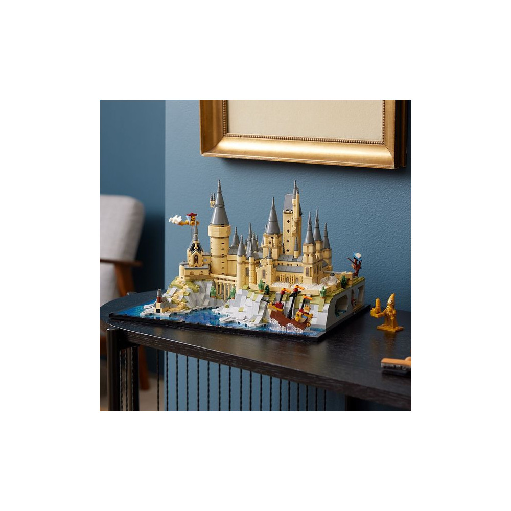 Klocki Zestaw Klocków Zamek Hogwart I Błonia HARRY POTTER Jak Lego