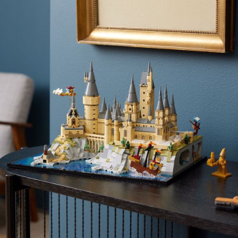 Klocki Zestaw Klocków Zamek Hogwart I Błonia HARRY POTTER Jak Lego