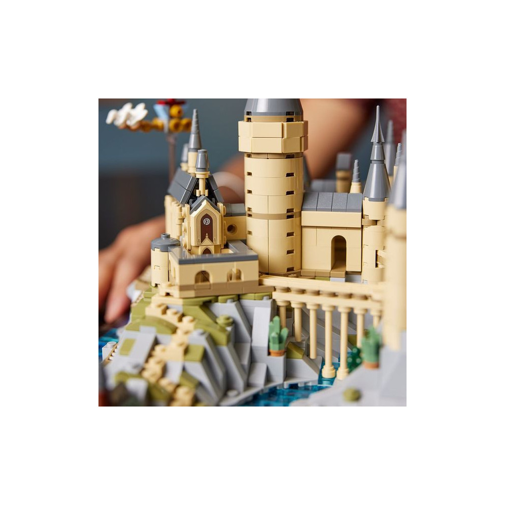 Klocki Zestaw Klocków Zamek Hogwart I Błonia HARRY POTTER Jak Lego