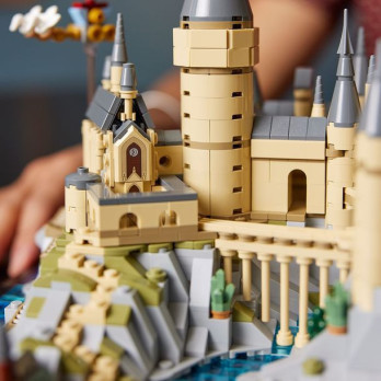 Klocki Zestaw Klocków Zamek Hogwart I Błonia HARRY POTTER Jak Lego