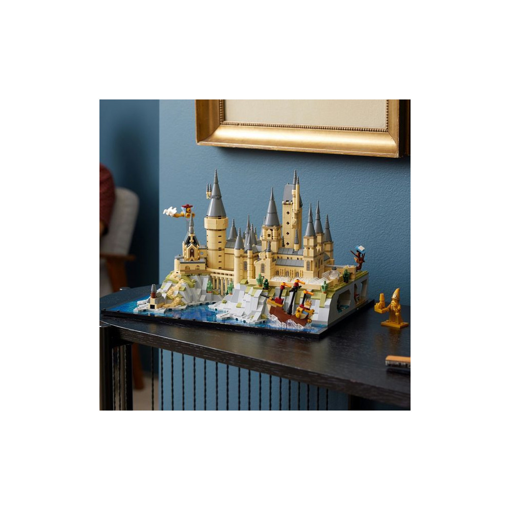 Klocki Zestaw Klocków Zamek Hogwart I Błonia HARRY POTTER Jak Lego