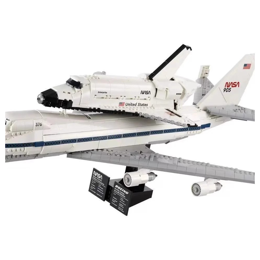 Zestaw Klocków Samolot Boeing I Nasa 905 Jak Lego 2417 el Prezent