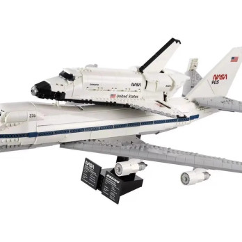 Zestaw Klocków Samolot Boeing I Nasa 905 Jak Lego 2417 el Prezent