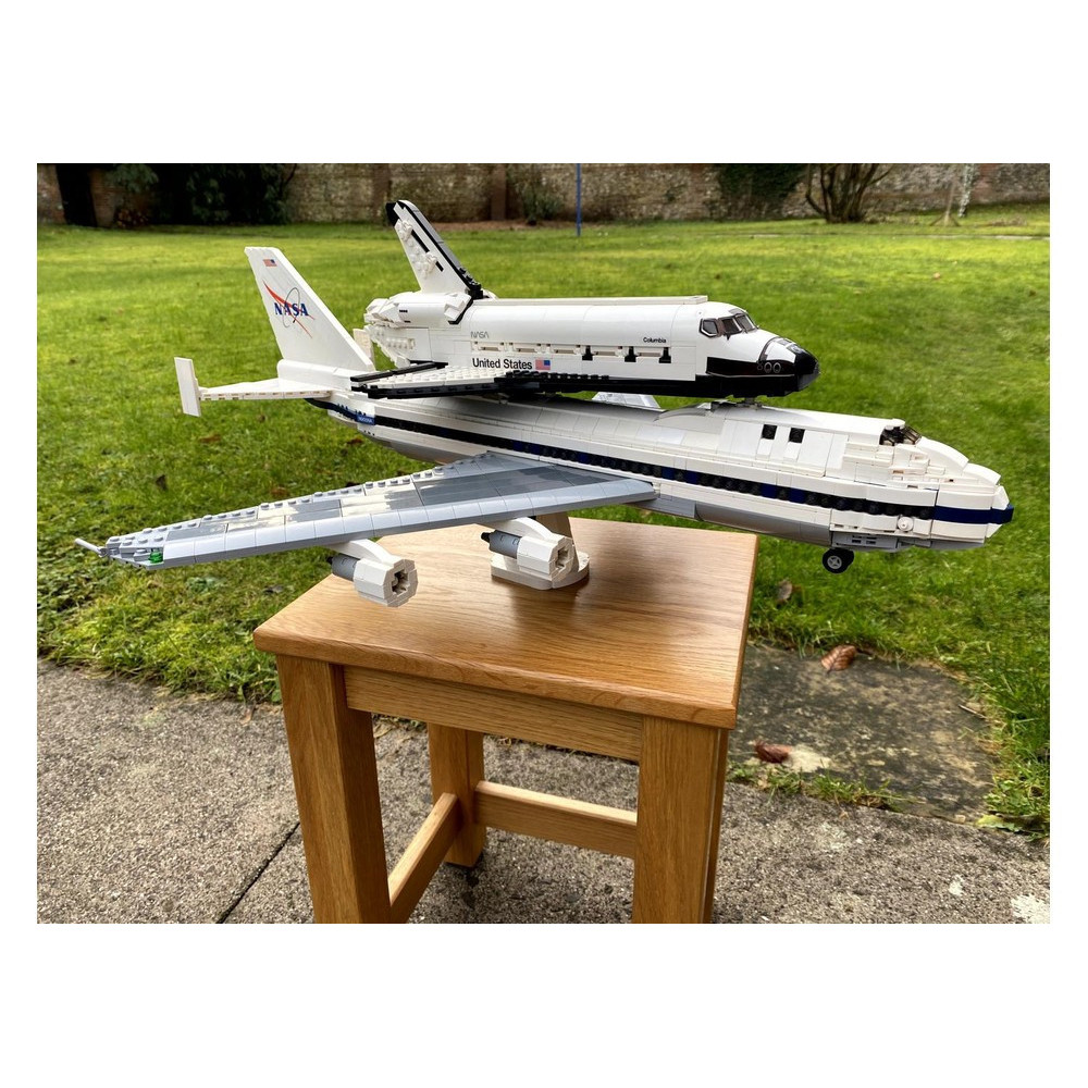 Zestaw Klocków Samolot Boeing I Nasa 905 Jak Lego 2417 el Prezent