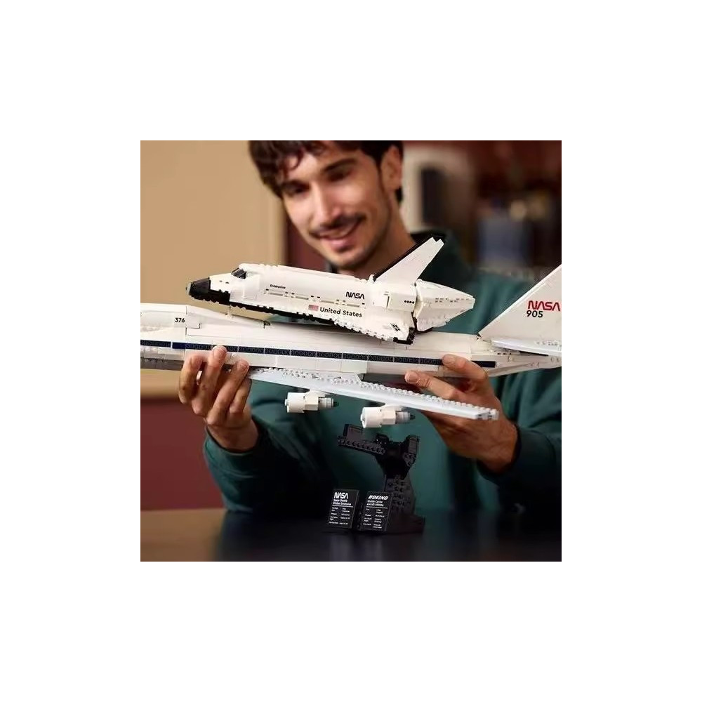 Zestaw Klocków Samolot Boeing I Nasa 905 Jak Lego 2417 el Prezent