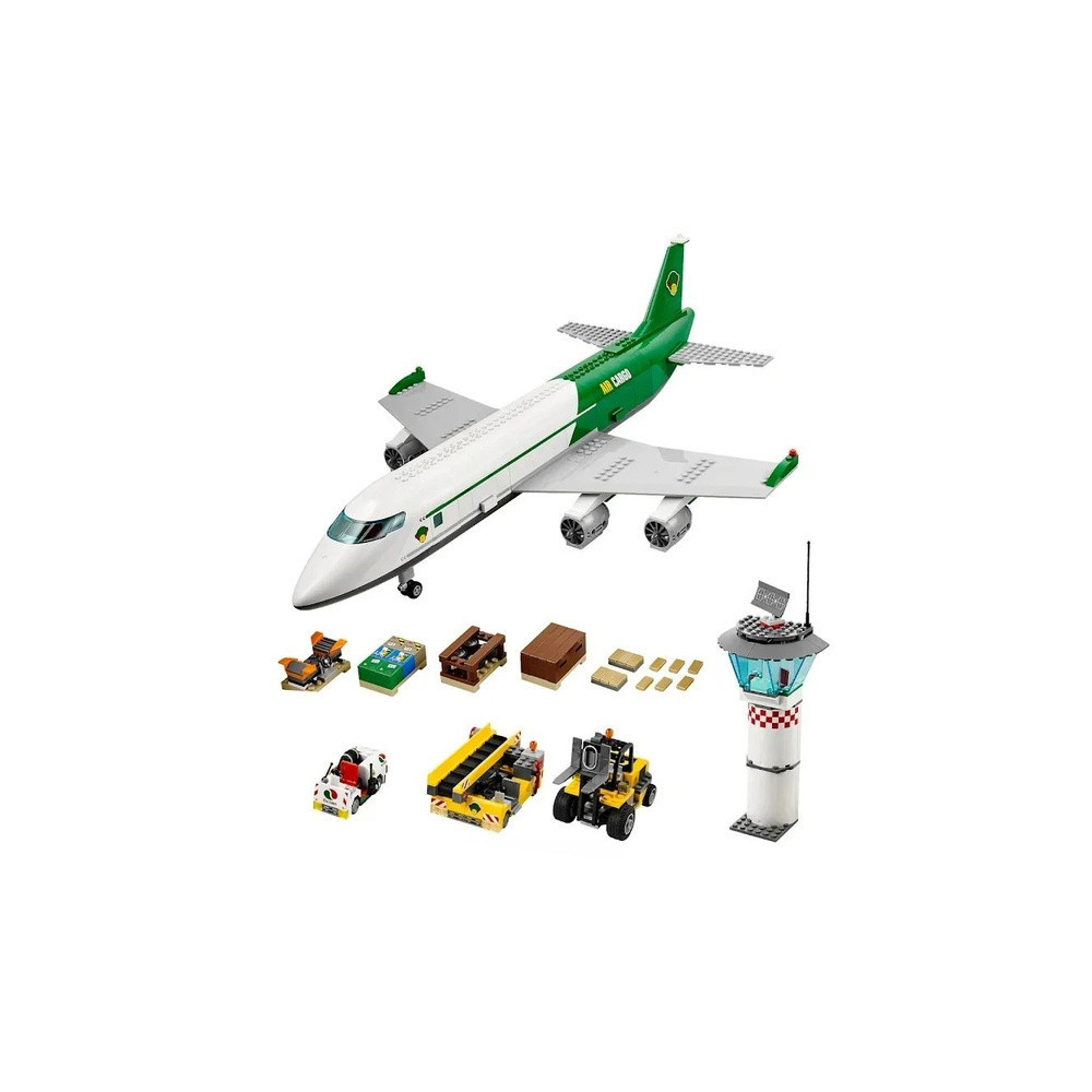 Klocki Konstrukcyjne Zestaw Do Budowania Terminal Towarowy 658 Elementów 7+ Prezent Jak Lego