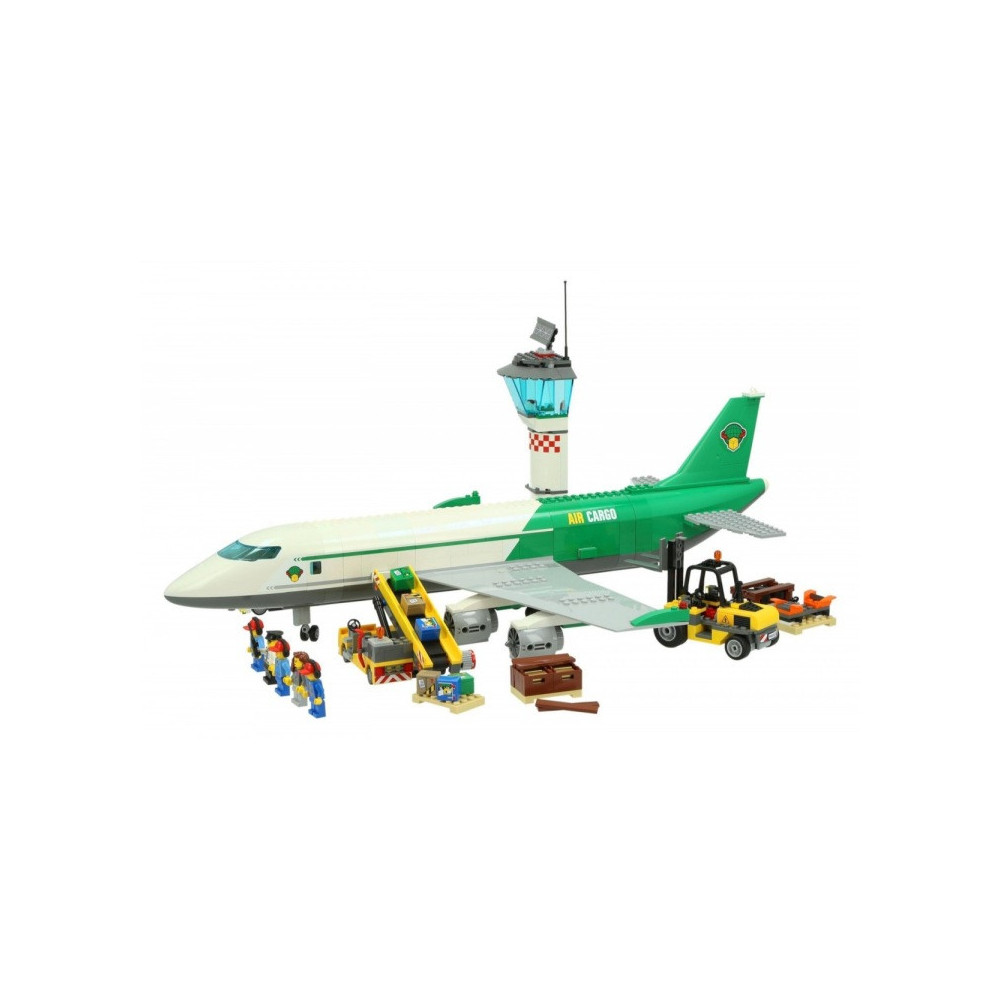 Klocki Konstrukcyjne Zestaw Do Budowania Terminal Towarowy 658 Elementów 7+ Prezent Jak Lego