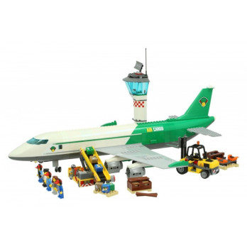 Klocki Konstrukcyjne Zestaw Do Budowania Terminal Towarowy 658 Elementów 7+ Prezent Jak Lego