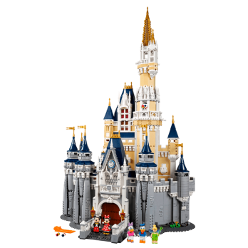 Klocki Konstrukcyjne Zestaw Do Budowania Zamek Disneya 4080 Elementy 16+ Prezent Jak Lego
