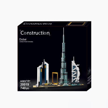 Klocki Konstrukcyjne Architecture Dubaj Dubai Skyline Zestaw Klocki Prezent Jak Lego 14+ 740 Elementy